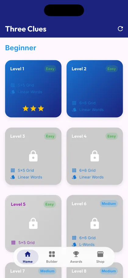 Three Clues screen 1
